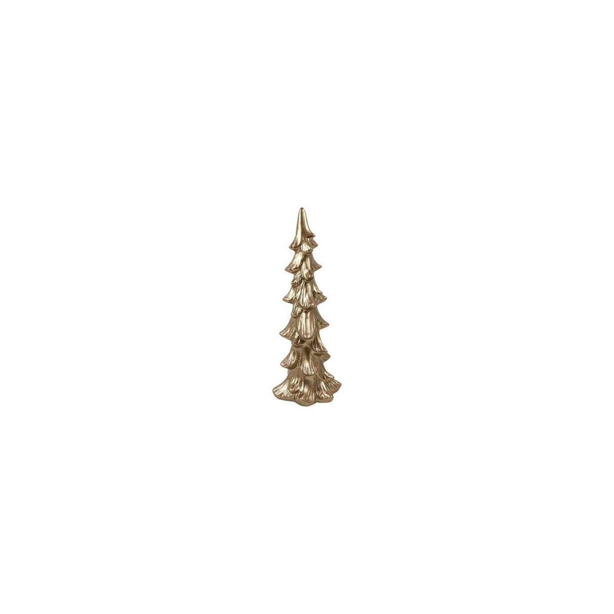 Country field countryfield beeld kerstboom floris goud aardewerk 14x11x37cm