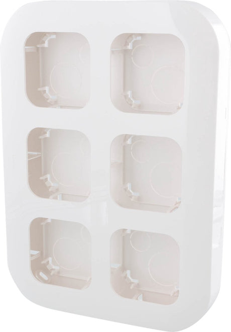 Legrand forix opbouw workstation - 6-voudig - voor alle forix ip2 sokkels - wit