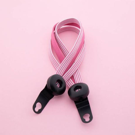 Widek b.v. widek snelbinder explorer 16 zwarte beugels roze wit