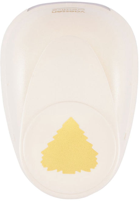Vaessen creative pons - figuurpons - dennenboom - 3,4 x 3,4 cm