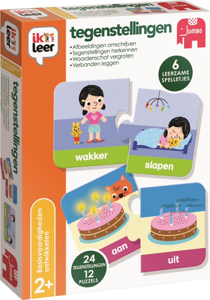 Ik leer jumbo tegenstellingen educatief spel