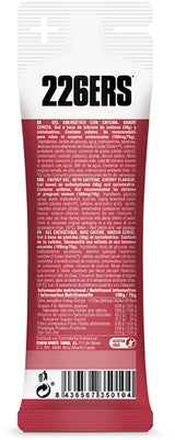 226ers high energy 160mg caffeine cherry gel 76g