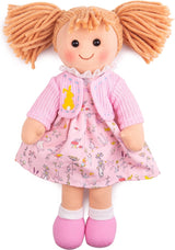 Bigjigs babypop stoffen pop ella 30cm