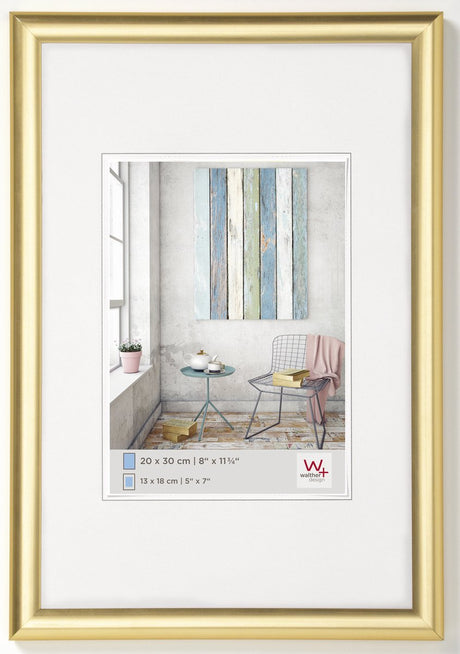 Walther trendstyle - kunststof lijst - fotoformaat 50x70 cm - gold