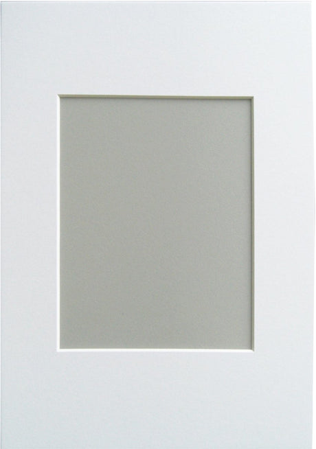 Walther pa041w passe-partout - frameformaat 30x40 cm - formaat afbeelding 20x30 cm - sneeuw wit