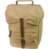 Greenlands enkele fietstas canvas travel 20 liter 30 x 37 x 17 cm - camel
