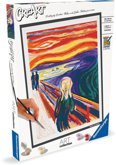 Ravensburger creart art collection - munch: de schreeuw