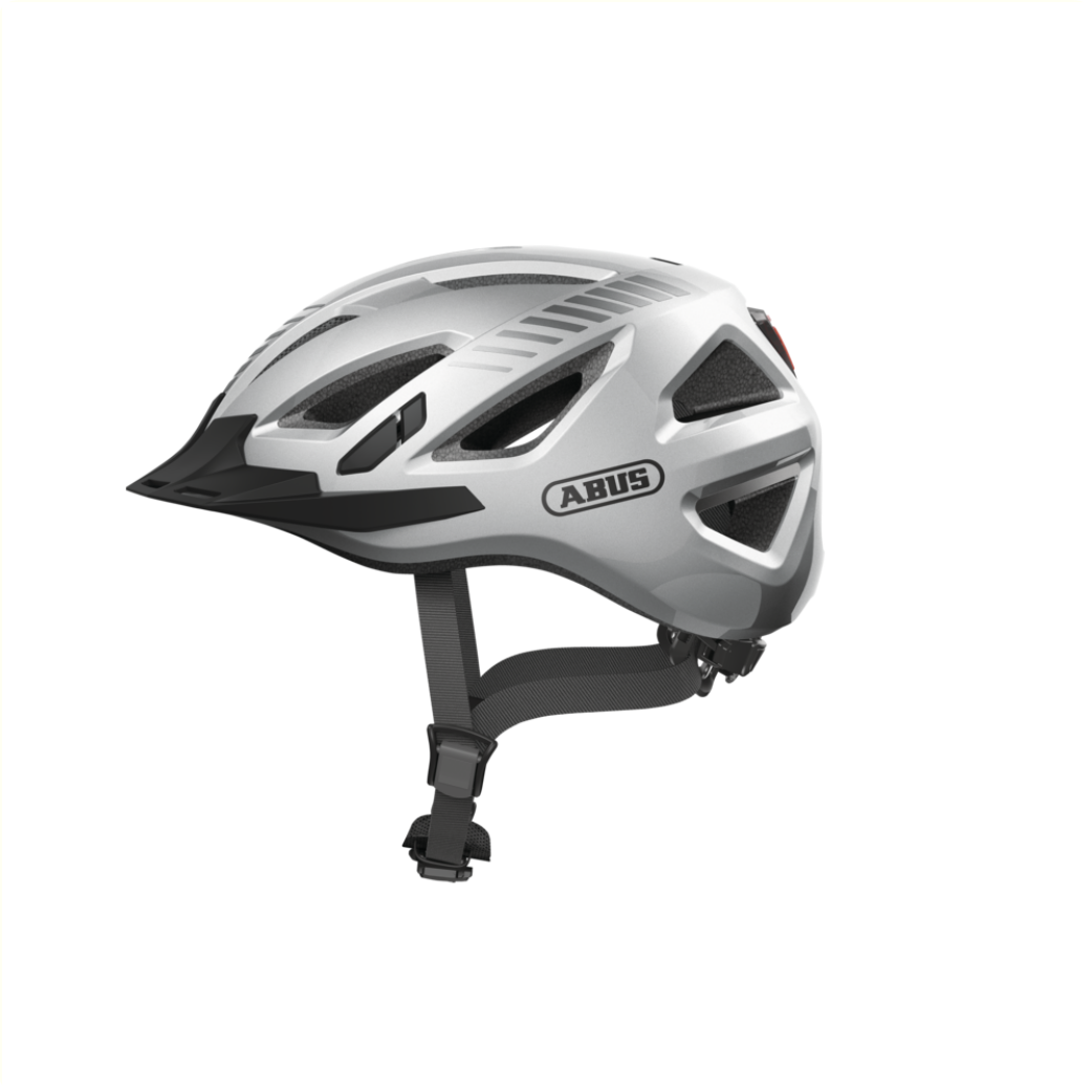 Abus Helm Urban-I 3.0 signal Zilver M 52-58cm