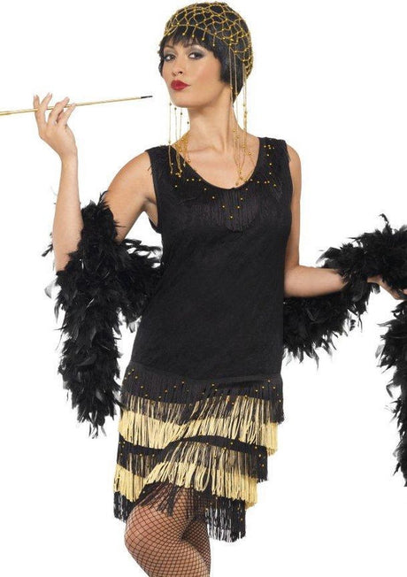 Vegaoo charleston outfit voor vrouwen - verkleedkleding - large