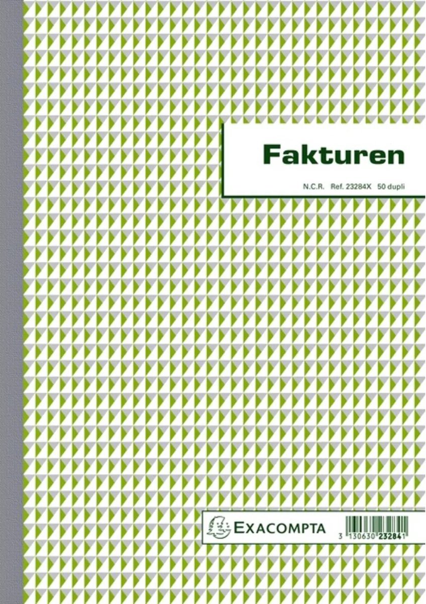 Exacompta - facturen a4 - dupli 50vel