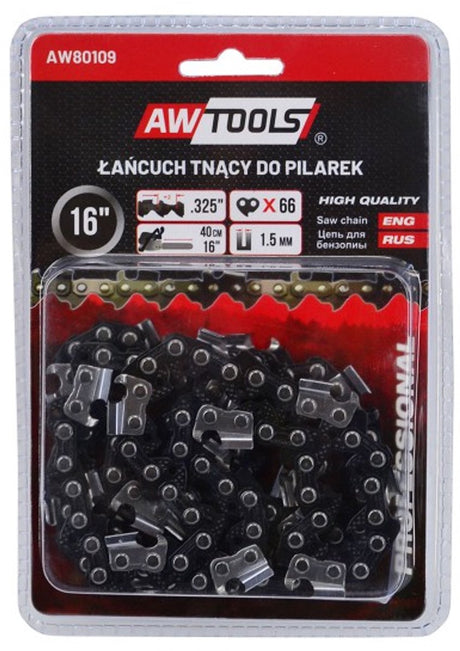 Awtools black line - zaagketting - 40 cm - 0.325 - 66 schakels