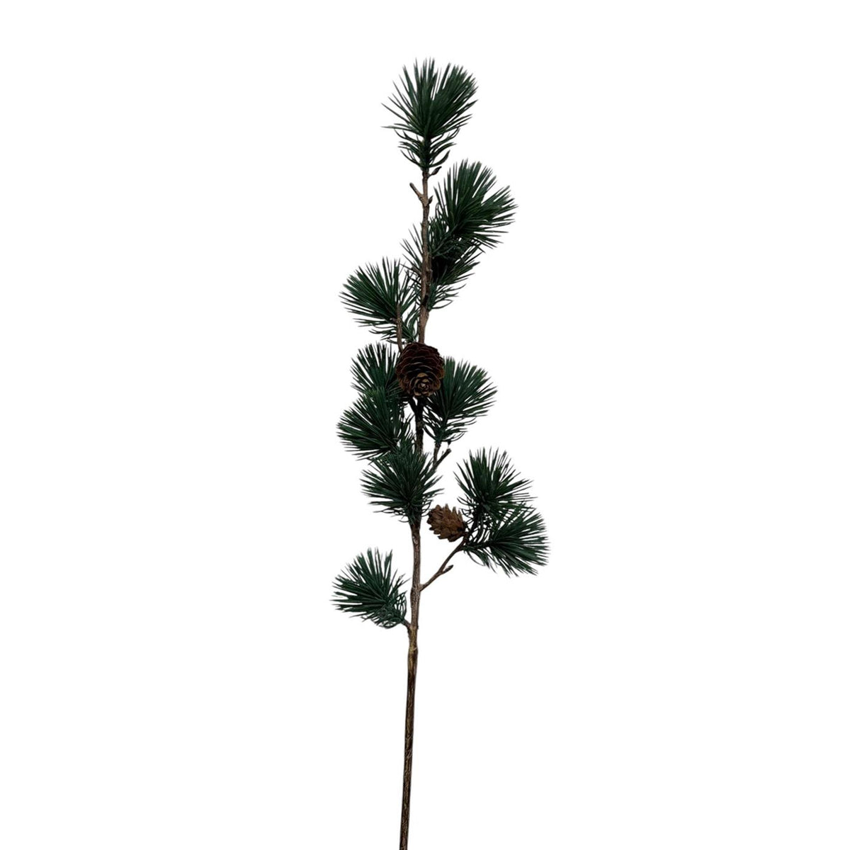 Roberts collection ceder spray dennenappel 66 cm grijs