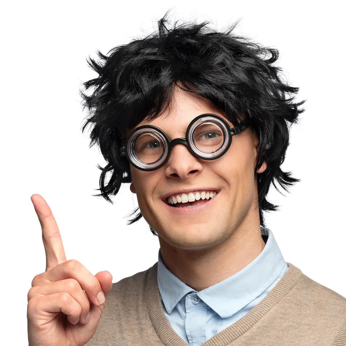 Boland pruik nerd