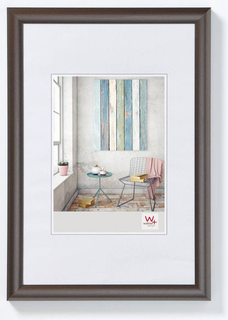Walther trendstyle - kunststof lijst - fotoformaat 18x24 cm - staal