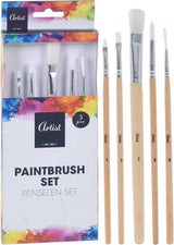 Koopman penselen set schilderen 5 stuks voor kinderen creatief speelgoed.