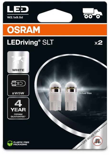 Osram ledriving slt w5w white 24v 2845dwp set