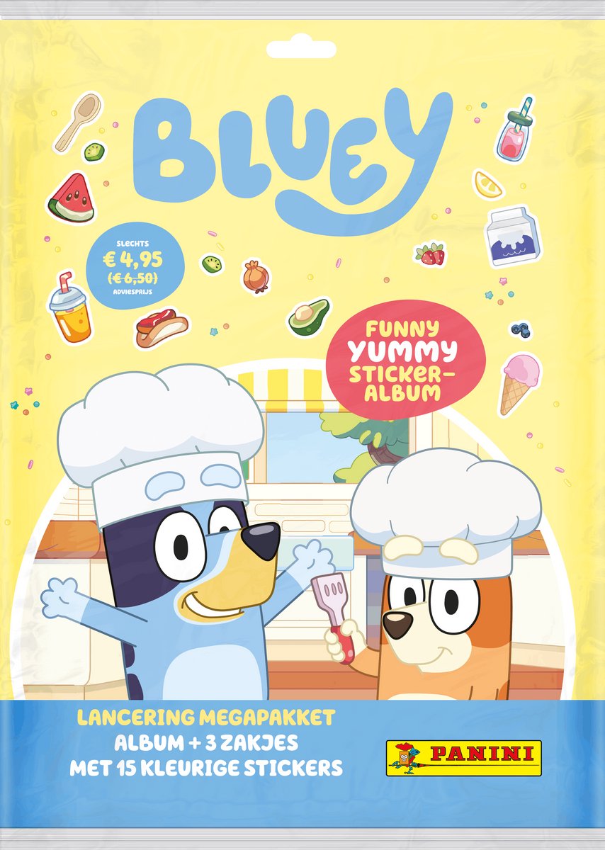 Panini - bluey sticker 3 - starter pack