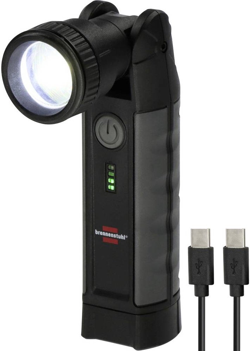 Brennenstuhl tl 1000 acw zaklamp werkt op een accu led 1000 lm 300 g