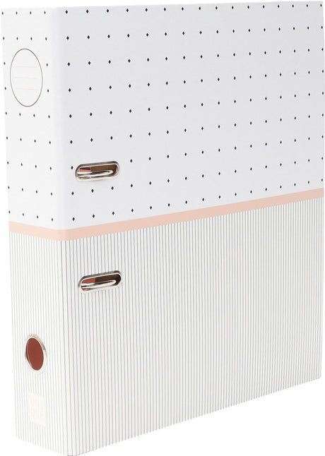 Ancor ordner unique a4 2r 8cm dots wit