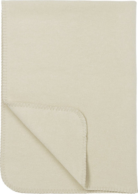Meyco baby uni ledikant deken - geweven - sand - 100x150cm - 1.0 tog