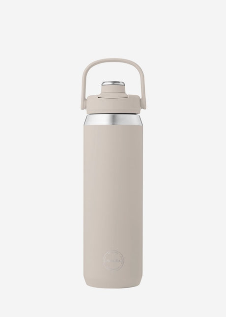 Aya ida aya ida - sports bottle - drinkfles - thermosfles - waterfles - rvs - 700 ml - cream beige