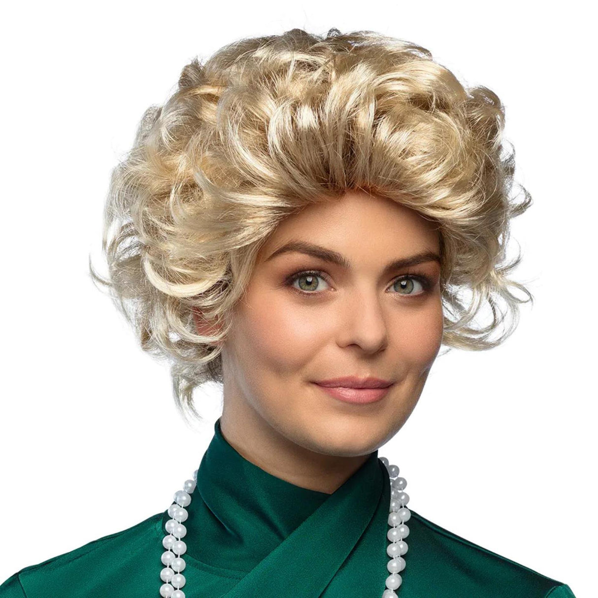 Boland pruik golden lady