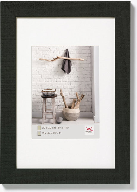 Walther home - houten lijst - fotoformaat 15x20 cm - zwart