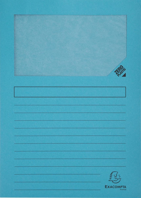 Exacompta l-map forever | voor ft a4 | pak van 25 stuks | lichtblauw