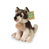 Pluche wolf 15 cm eco-vriendelijk