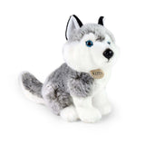 Rappa eco friendly serie - plushen husky knuffel - 30 cm - met gerecycled pet