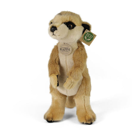 Pluche stokstaartje 30 cm eco-vriendelij