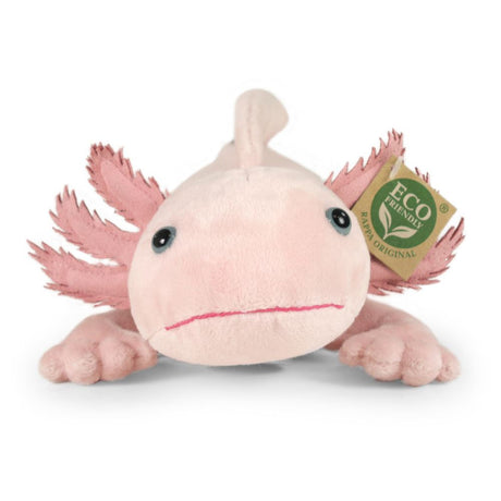 Pluche axolotl 33 cm eco-vriendelijk