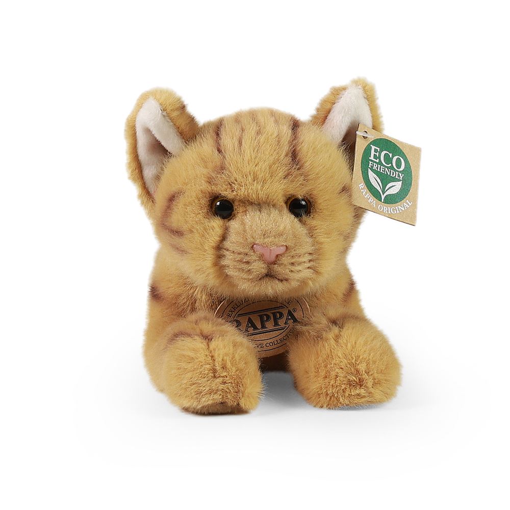 Pluche kat 20 cm eco-vriendelijk