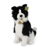 Pluche border collie 40 cm eco-vriendeli