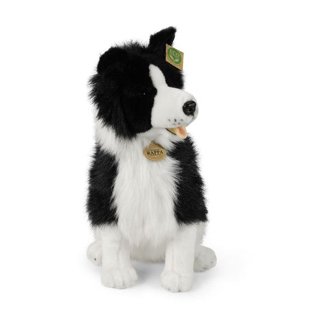 Pluche border collie 40 cm eco-vriendeli