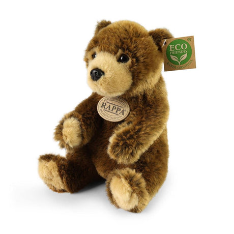 Pluche bruine beer 19 cm eco-friendly