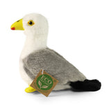 Pluche meeuw 14 cm eco vriendelijk