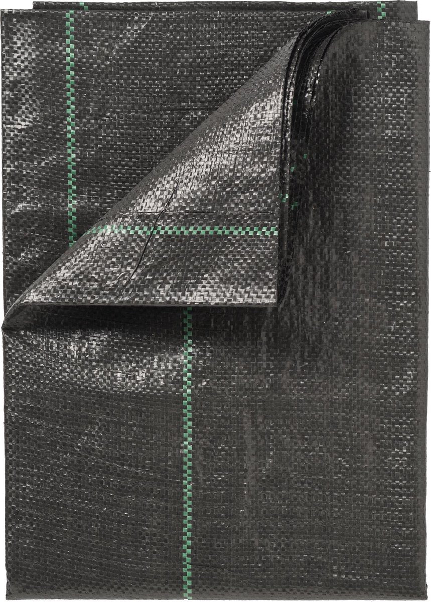 Nature - gronddoek - 5,2 x 5m - 100 g m² - zwart - anti-worteldoek