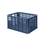 Basil fietskrat L - groot - 40 liter - blauw