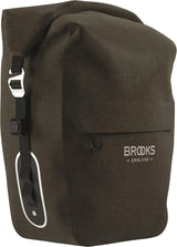 Brooks scape pannier - large (18-22l) - mud green