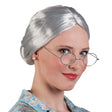 Boland pruik granny oma pruik grijs haar