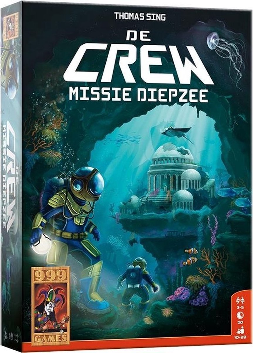 999games 999 games de crew missie diepzee kaartspel
