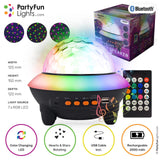 Partyfun lights bluetooth luidspreker ufo disco