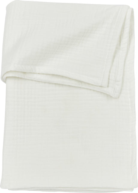 Meyco baby uni wieglaken - pre-washed hydrofiel - offwhite - 75x100cm - 0.3 tog