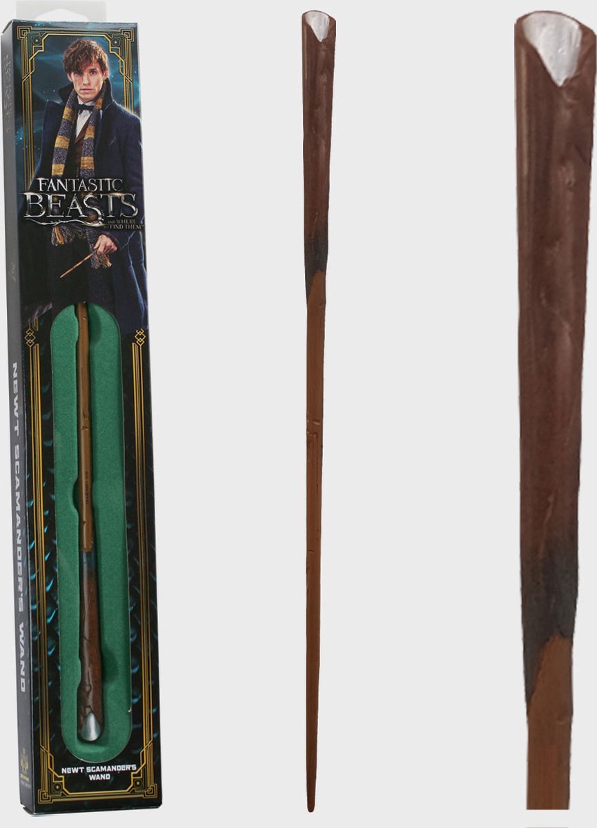 The noble collection newt scamander toverstaf (officiële replica)