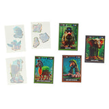 Kidz brainrot holografic cards + tattoos | 15 stuks