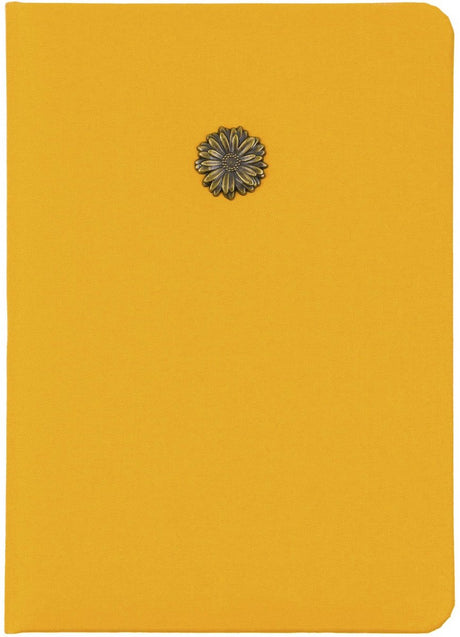 Eccolo notitieboek - essential yellow daisy - lijn - ca.13x18cm - ec-d317f