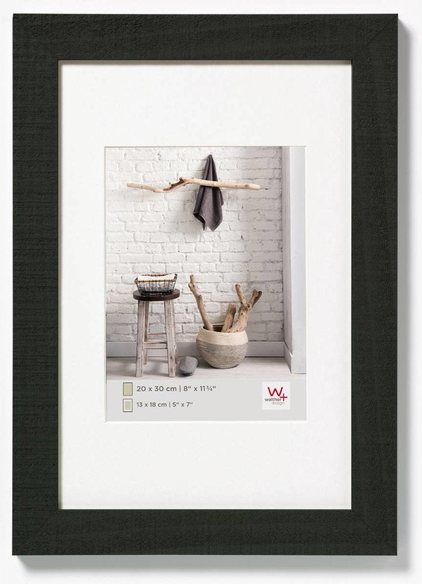 Walther home - houten lijst - fotoformaat 50x70 cm - zwart