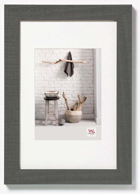 Walther home - houten lijst - fotoformaat 30x45 cm - grijs