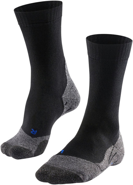 Falke tk2 cool anti-blaar dik lyocell functioneel materiaal wandelsokken dames zwart - maat 37-38